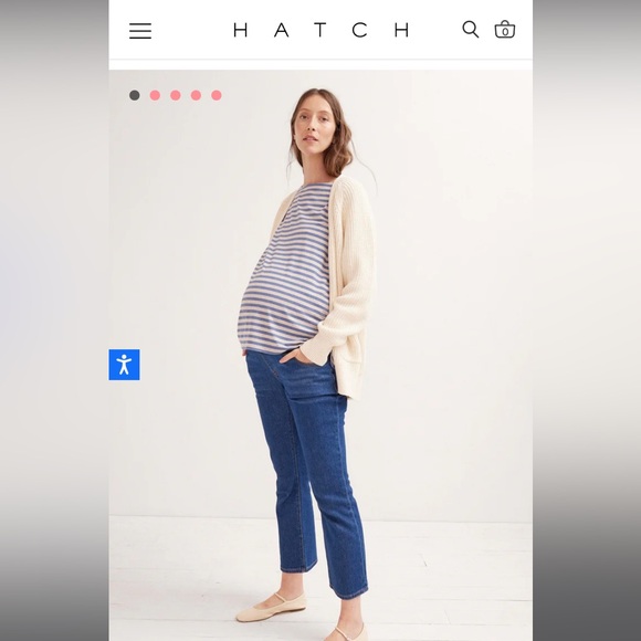 NWT HATCH MATERNITY jeans - Picture 1 of 10